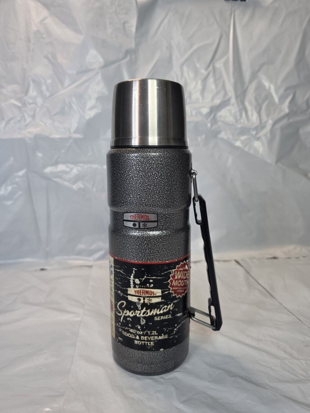 Vintage Thermos Sportsman Series 40 oz Food & Beverage Insulated Wide Mouth USA